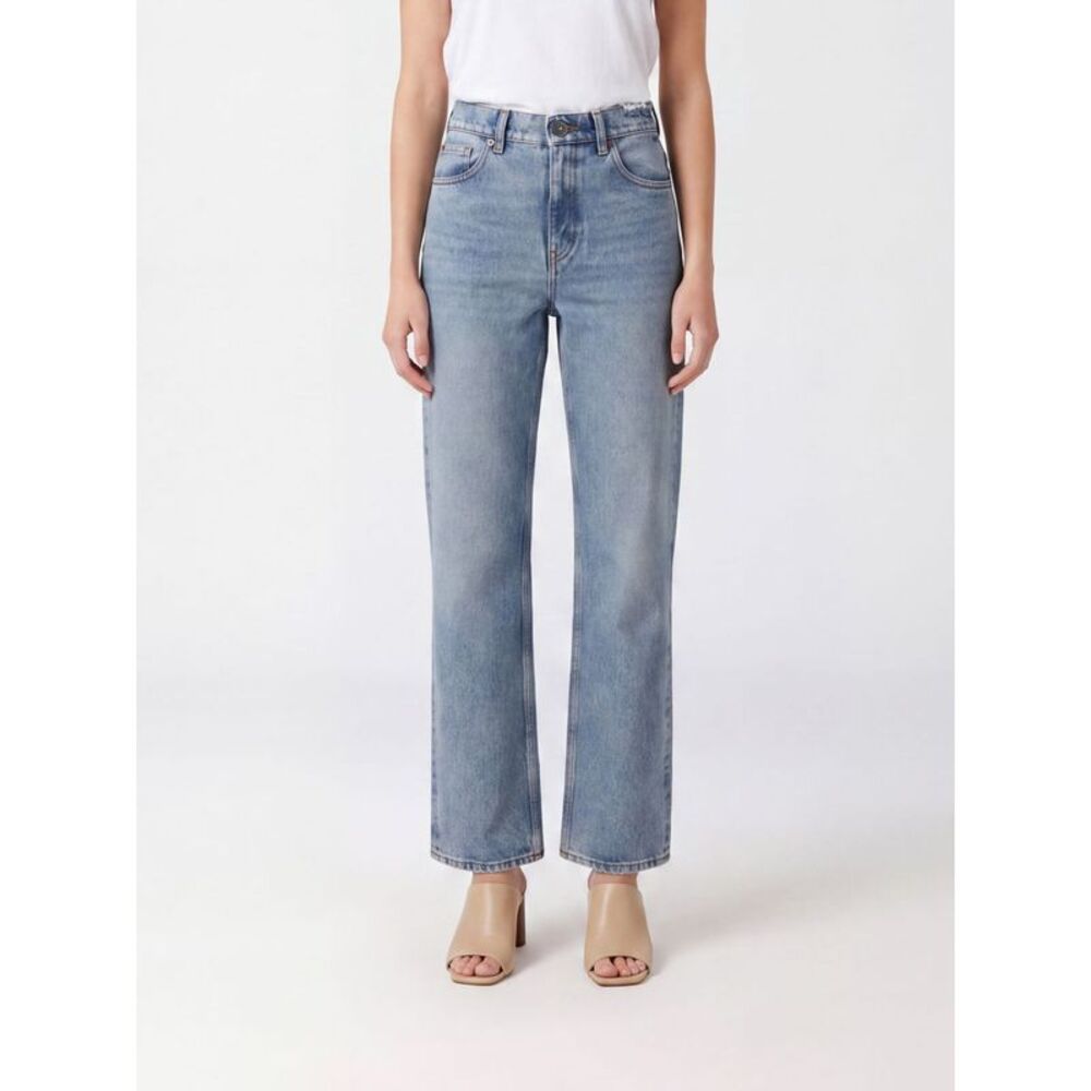 Golden Goose Women Norma High-Waisted Straight Leg Jeans Golden Goose In Denim